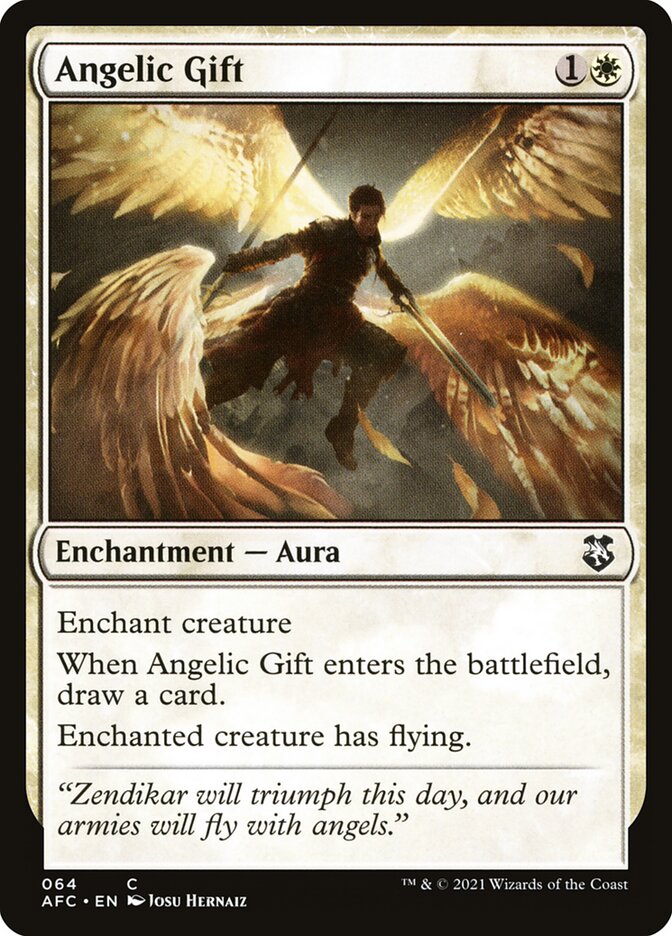 Angelic Gift - carta Magic The Gathering