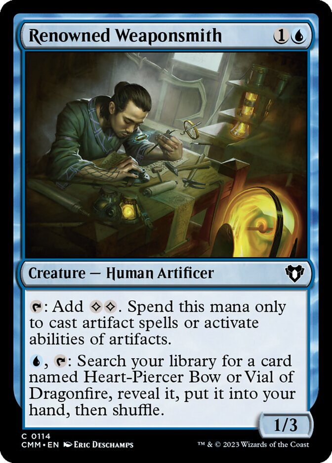 Renowned Weaponsmith - carta Magic The Gathering