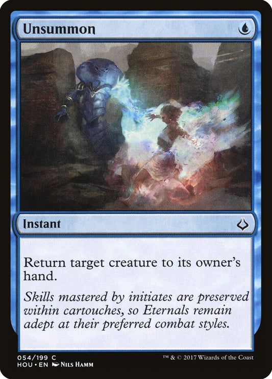 Unsummon - carta Magic The Gathering