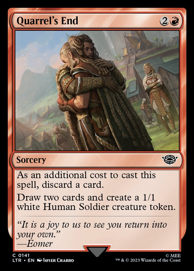 Quarrel's End - carta Magic The Gathering