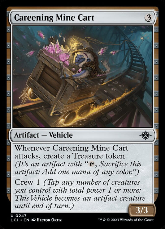 Careening Mine Cart - carta Magic The Gathering