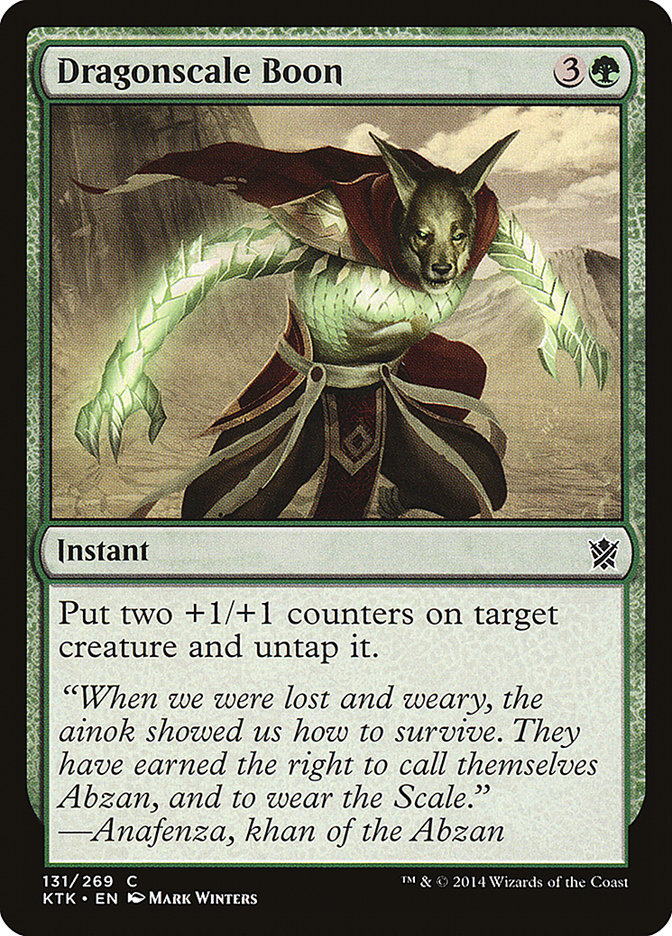 Dragonscale Boon - carta Magic The Gathering