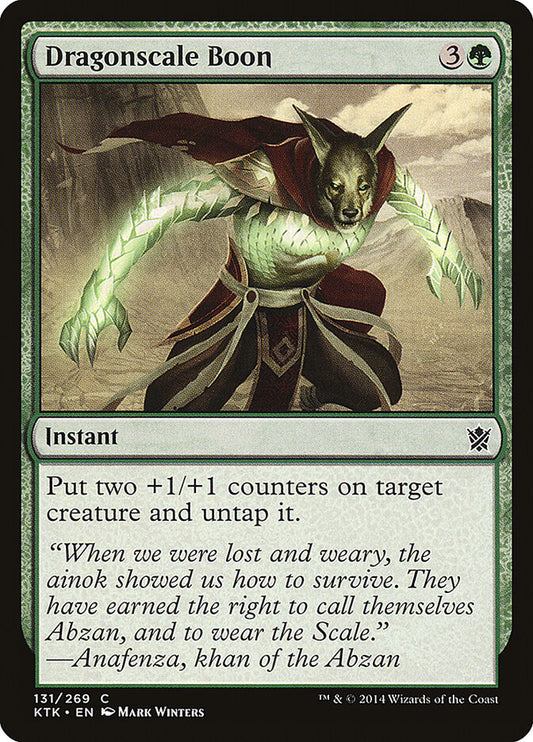 Dragonscale Boon - carta Magic The Gathering