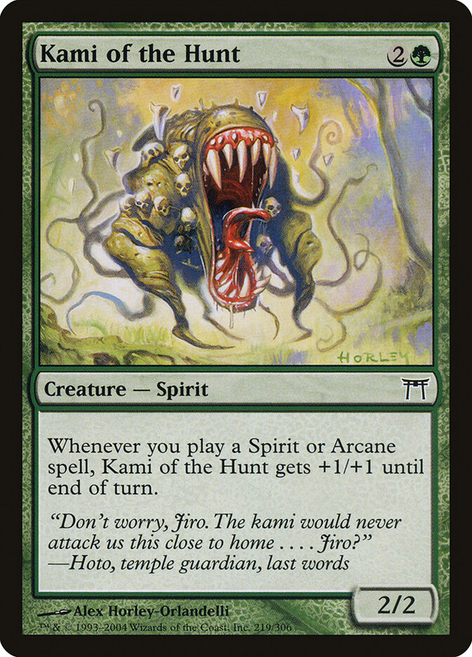 Kami of the Hunt - carta Magic The Gathering