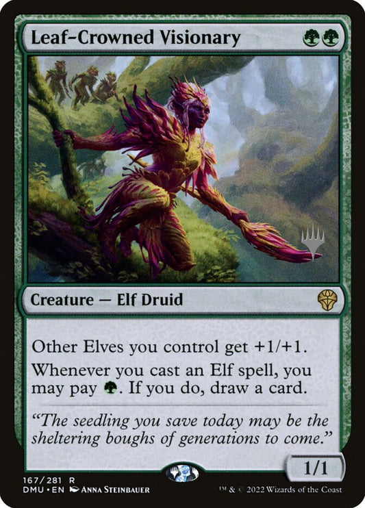 Leaf-Crowned Visionary - carta Magic The Gathering