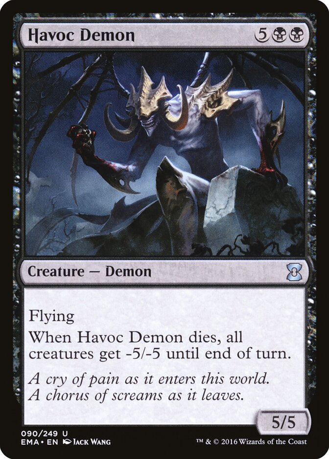 Havoc Demon - carta Magic The Gathering