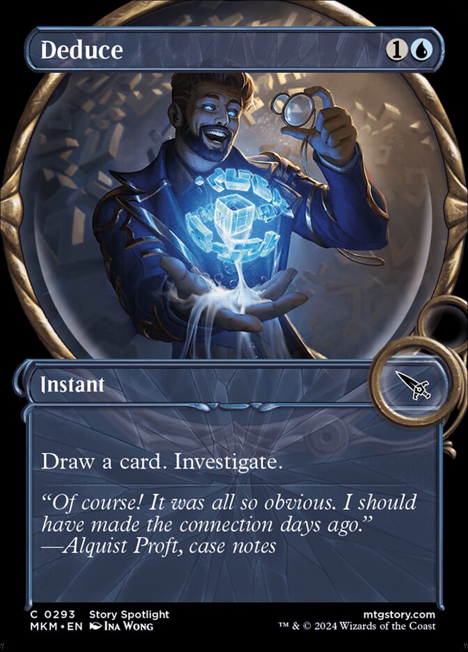 Deduce - carta Magic The Gathering