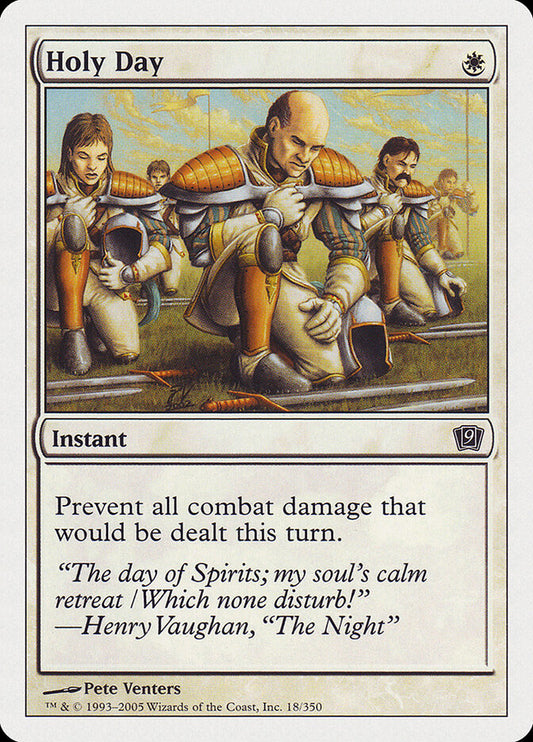Holy Day - carta Magic The Gathering