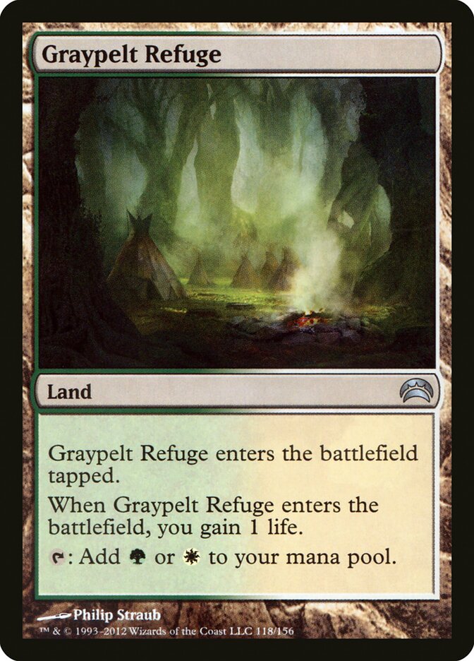 Graypelt Refuge - carta Magic The Gathering