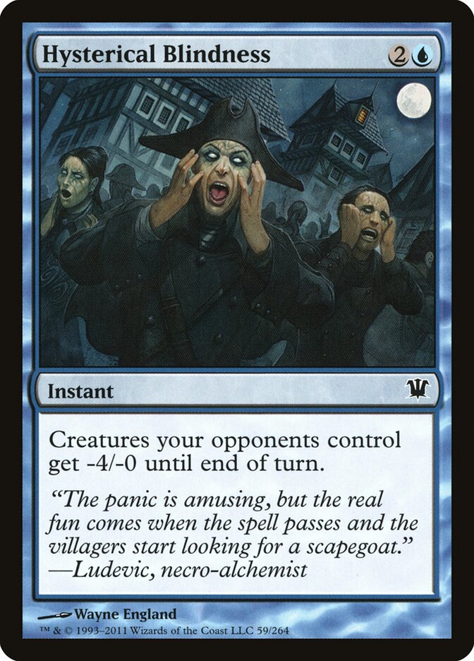Hysterical Blindness - carta Magic The Gathering