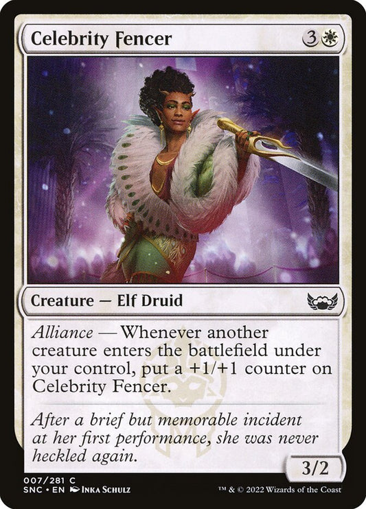 Celebrity Fencer - carta Magic The Gathering