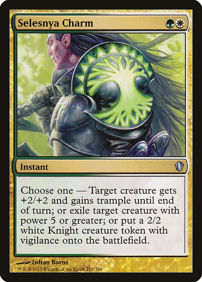 Selesnya Charm - carta Magic The Gathering