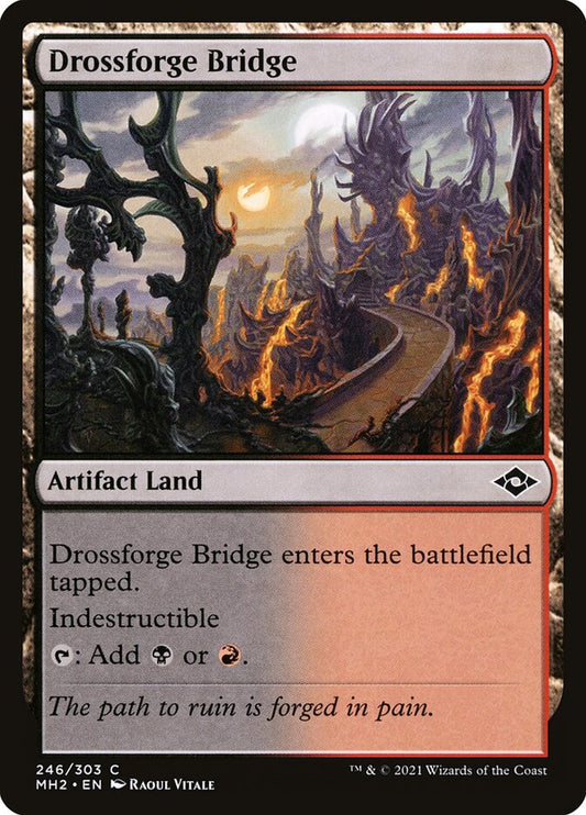 Drossforge Bridge - carta Magic The Gathering