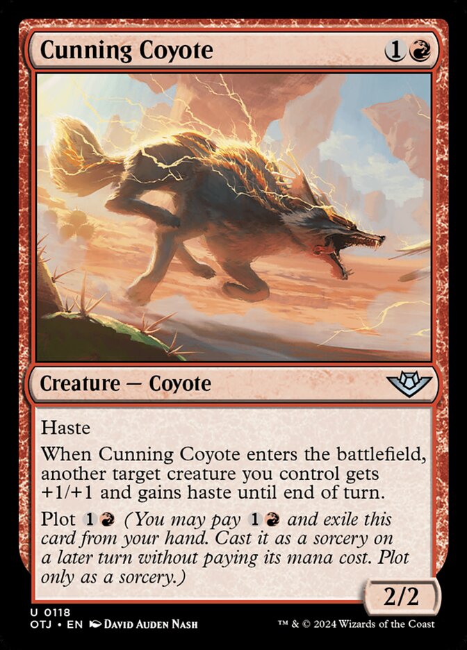 Cunning Coyote - carta Magic The Gathering