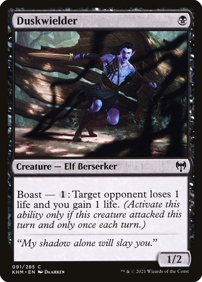 Duskwielder - carta Magic The Gathering