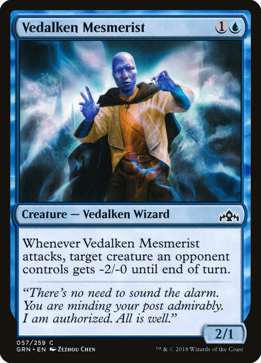 Vedalken Mesmerist - carta Magic The Gathering