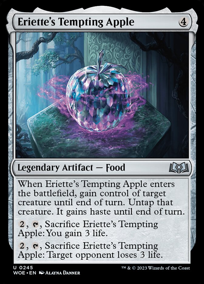 Eriette's Tempting Apple - carta Magic The Gathering