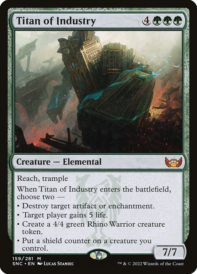Titan of Industry - carta Magic The Gathering