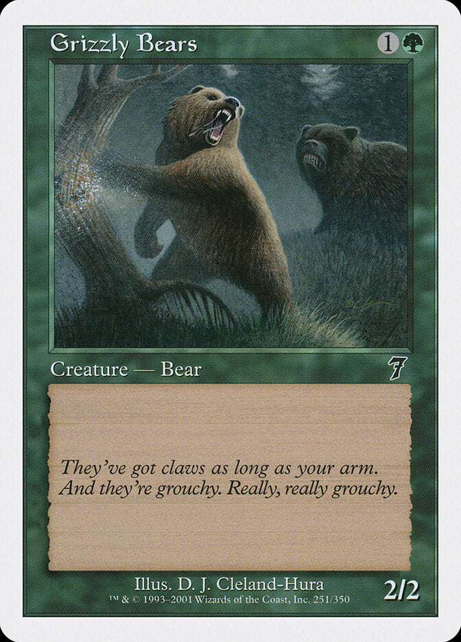 Grizzly Bears - carta Magic The Gathering