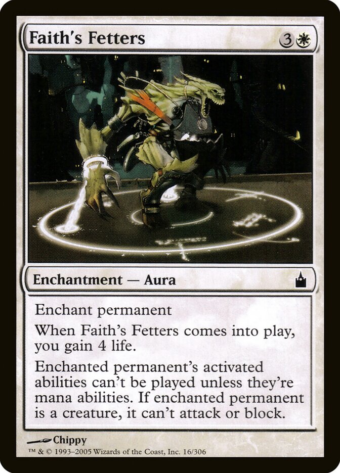 Faith's Fetters - carta Magic The Gathering