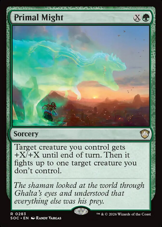 Primal Might - SOC-283-NF-STD