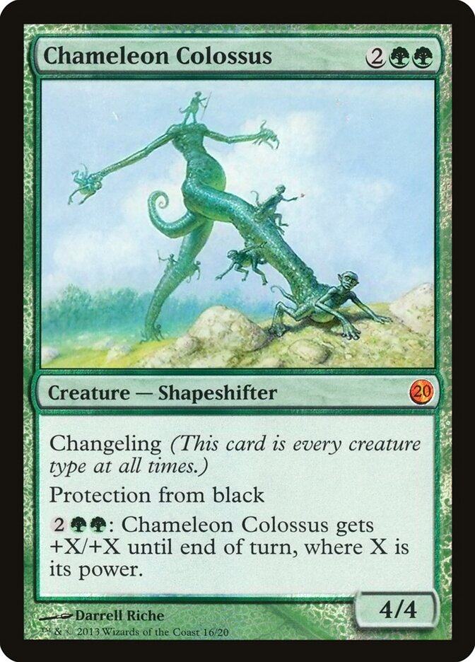 Chameleon Colossus - carta Magic The Gathering