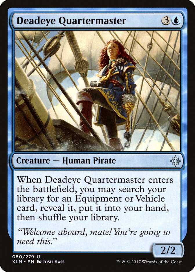 Deadeye Quartermaster - carta Magic The Gathering