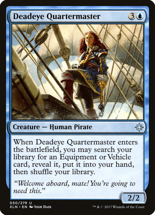 Deadeye Quartermaster - carta Magic The Gathering