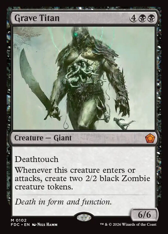 Grave Titan - carta Magic The Gathering