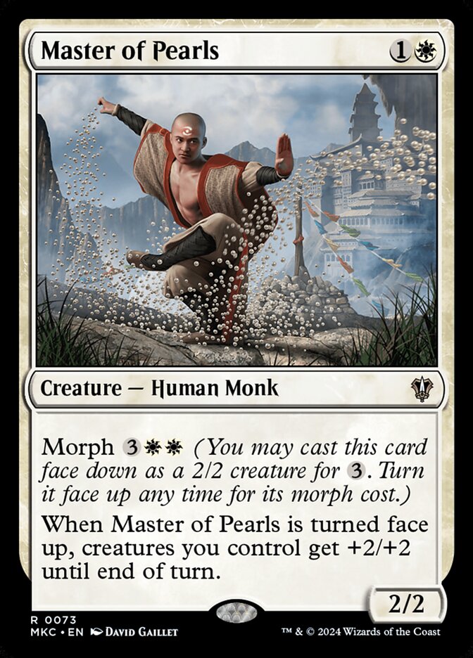 Master of Pearls - carta Magic The Gathering