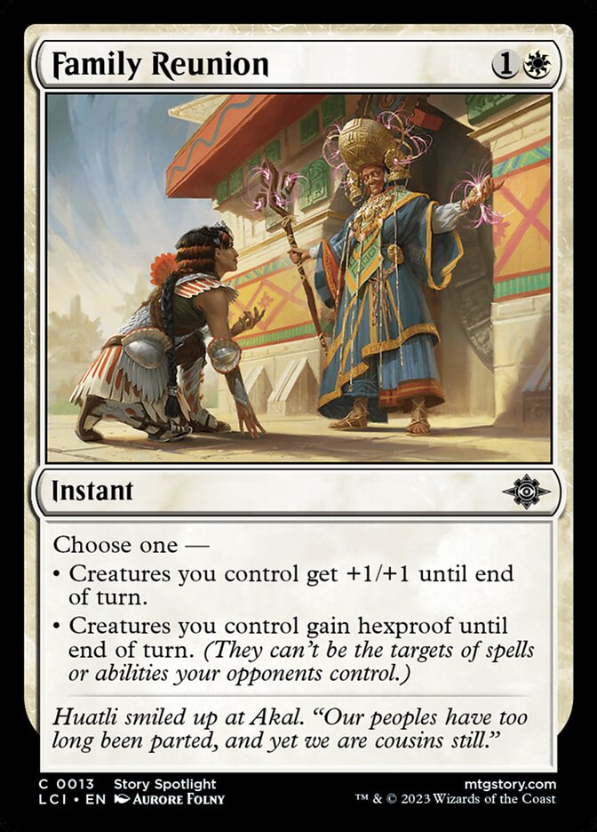 Family Reunion - carta Magic The Gathering