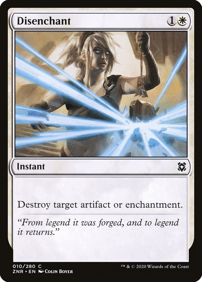 Disenchant - carta Magic The Gathering