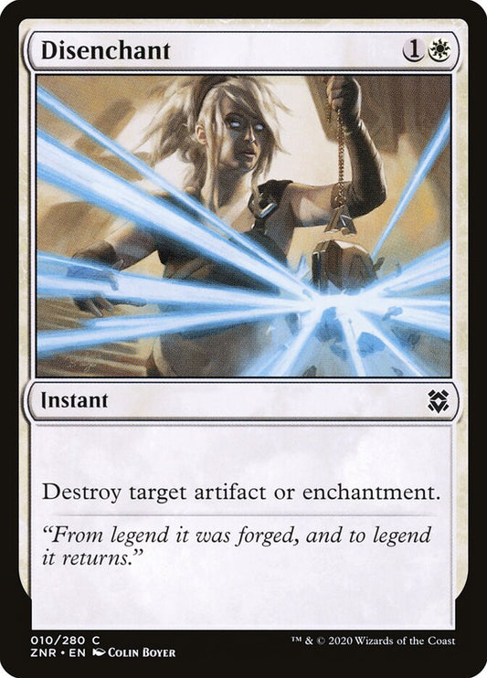 Disenchant - carta Magic The Gathering