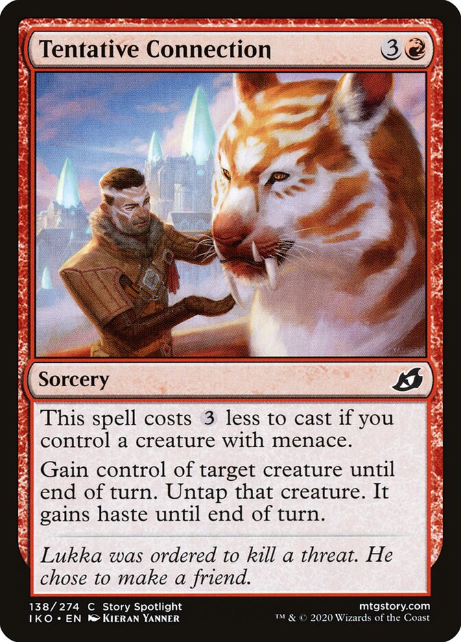Tentative Connection - carta Magic The Gathering