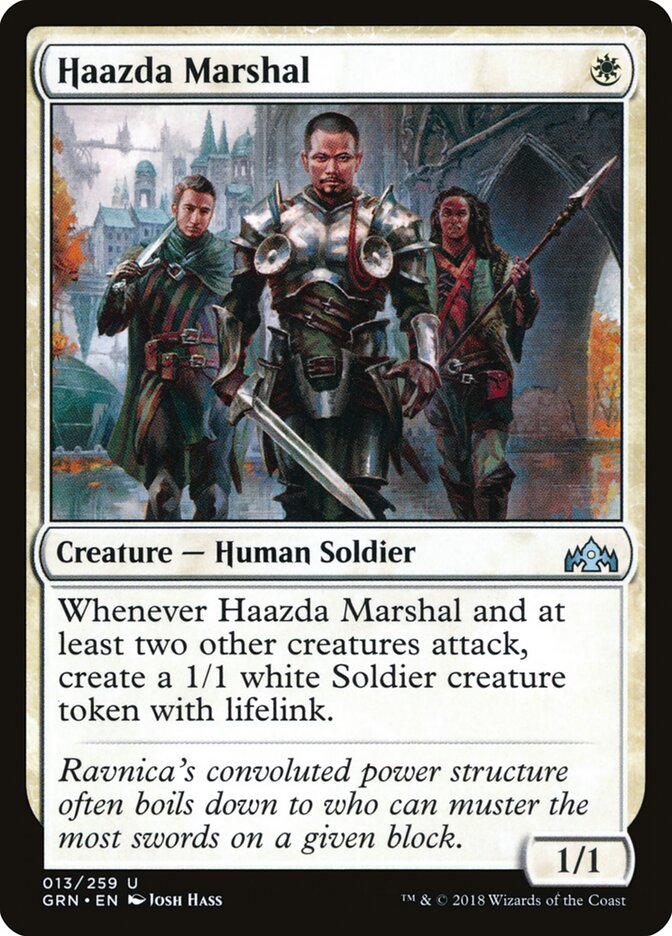 Haazda Marshal - carta Magic The Gathering