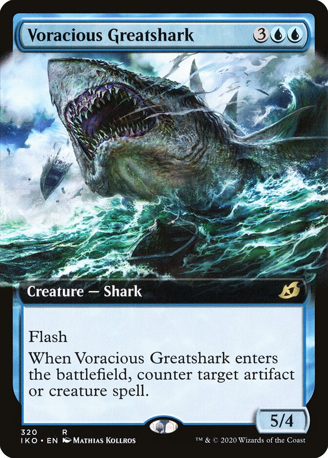 Voracious Greatshark - carta Magic The Gathering