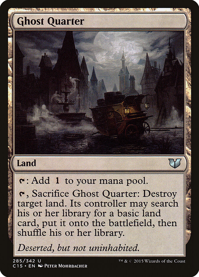Ghost Quarter - carta Magic The Gathering