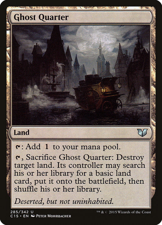 Ghost Quarter - carta Magic The Gathering