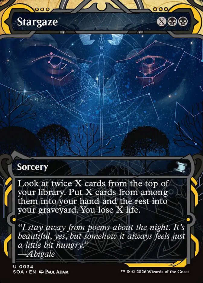 Stargaze - carta Magic The Gathering