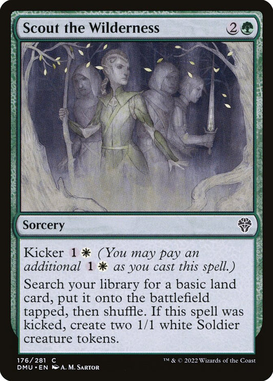 Scout the Wilderness - carta Magic The Gathering