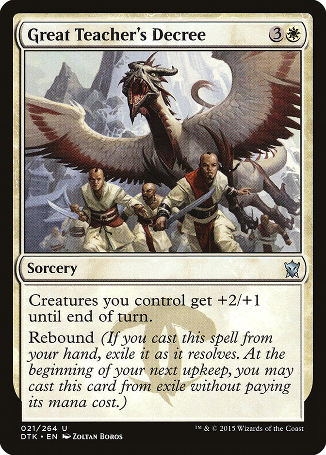 Great Teacher's Decree - DTK-021-NF-STD