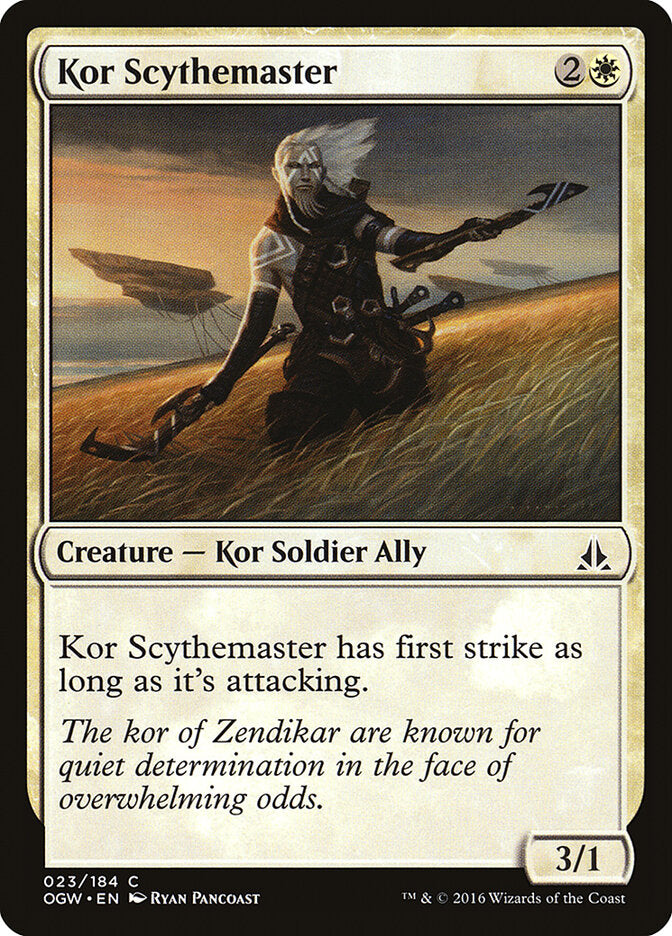Kor Scythemaster - carta Magic The Gathering