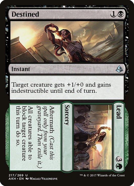 Destined // Lead - carta Magic The Gathering