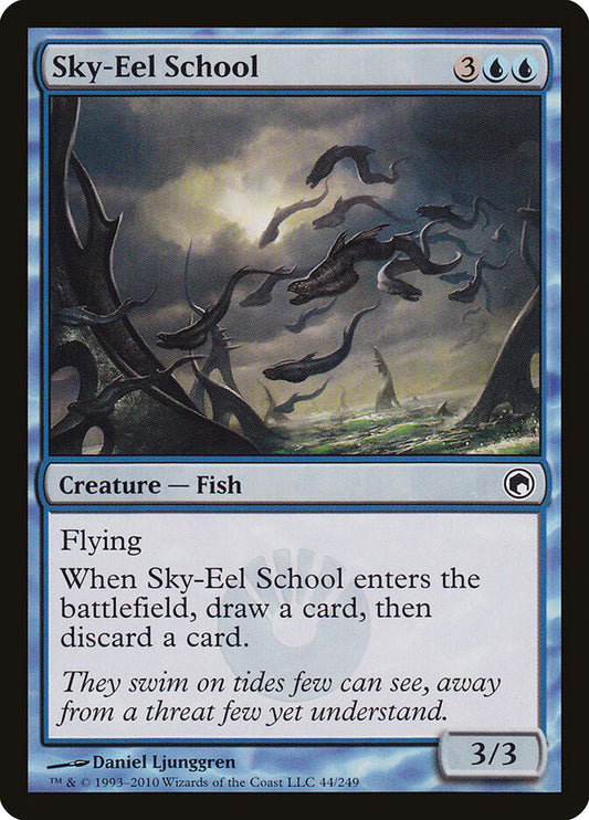 Sky-Eel School - carta Magic The Gathering