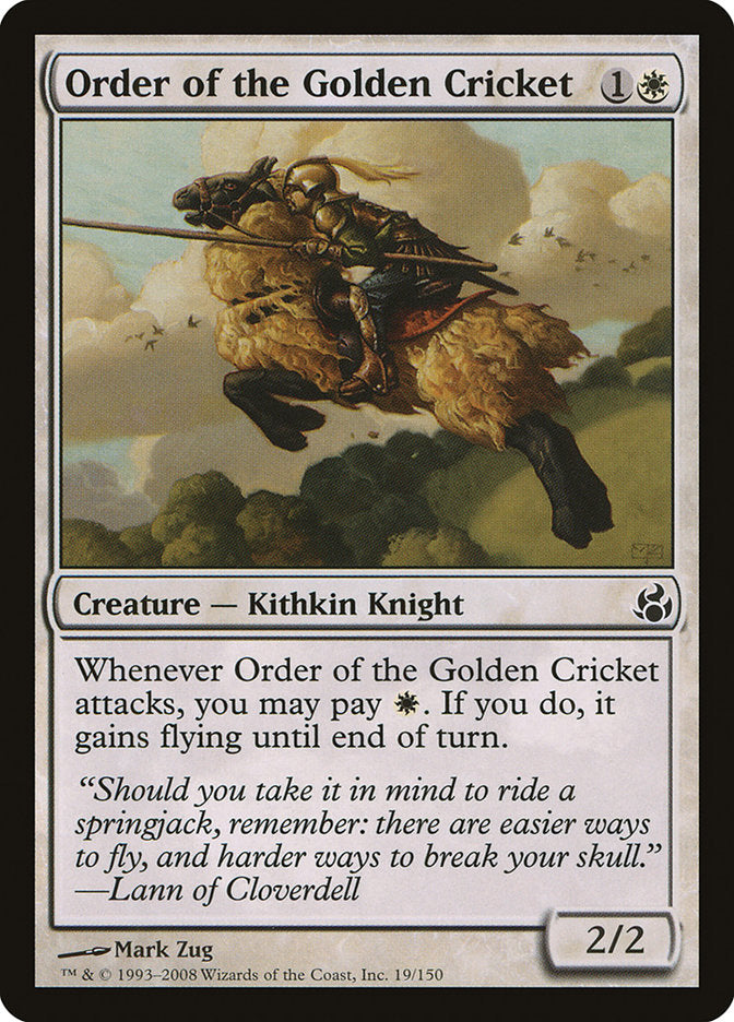 Order of the Golden Cricket - MOR-019-NF-STD