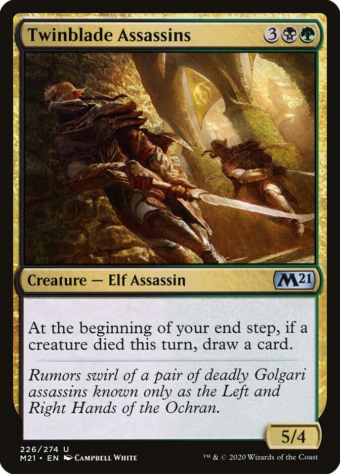 Twinblade Assassins - carta Magic The Gathering