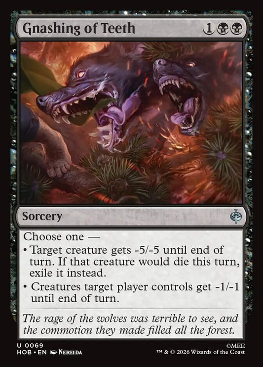 Gnashing of Teeth - carta Magic The Gathering
