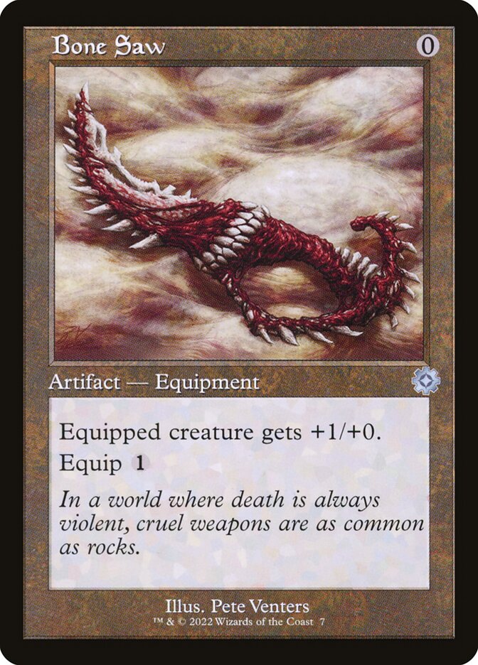 Bone Saw - carta Magic The Gathering