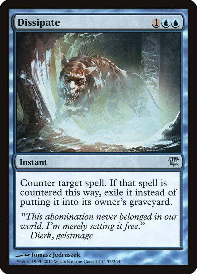 Dissipate - carta Magic The Gathering