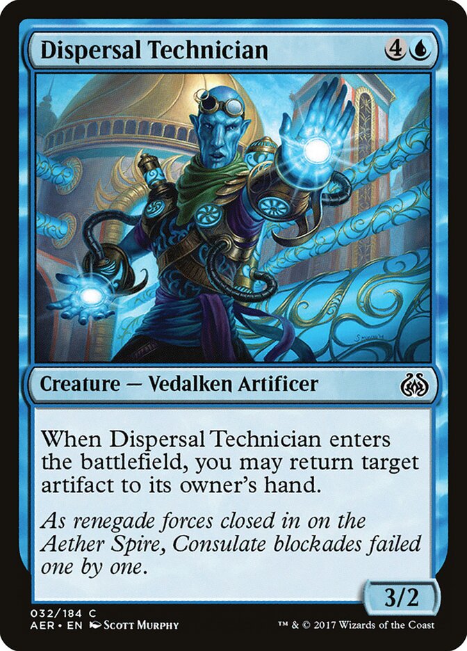 Dispersal Technician - carta Magic The Gathering